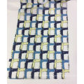 Polyester New Check Design Printed Garment Fabric